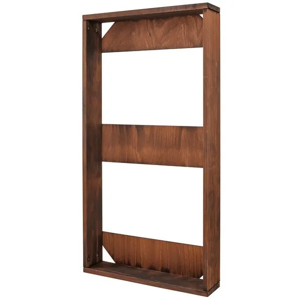 Telaio HOFA Frame 2 moduli color marrone