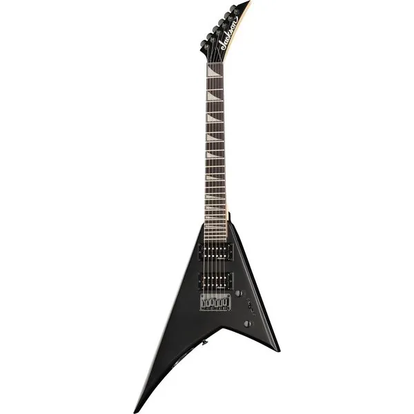 Chitarra elettrica Jackson JS1X Rhoads Minion nero satinato
