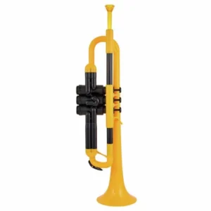 Tromba pTrumpet pBone music colore giallo